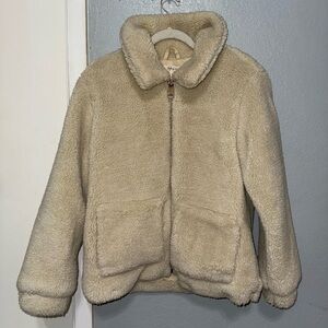 Cozy Cream women’s bomber Jacket